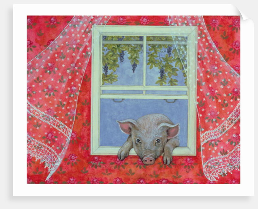 Grapes at the Window by Ditz Ditz