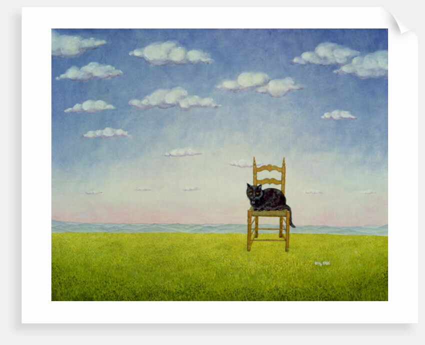 The Chair Cat by Ditz Ditz