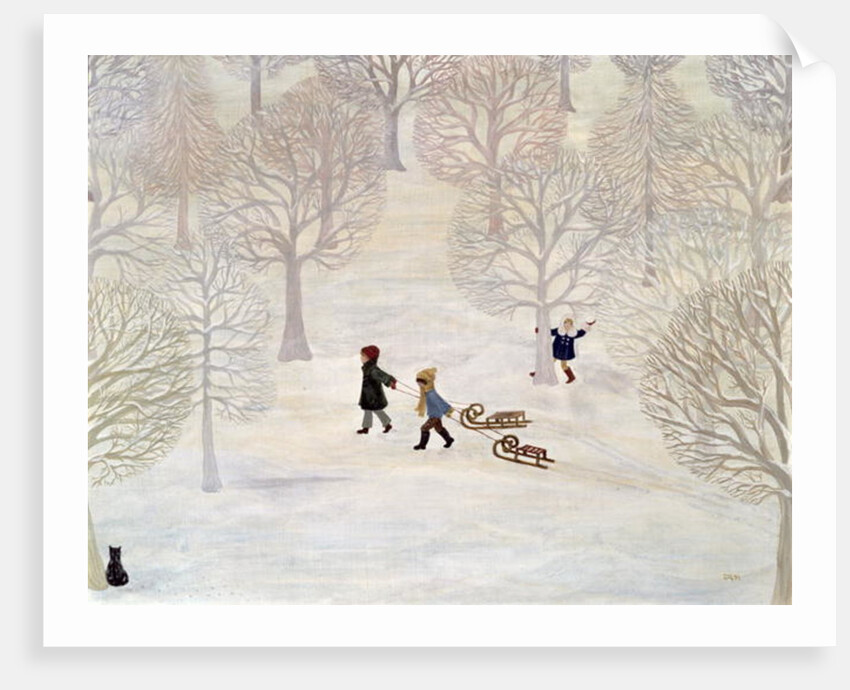 Tobogganing by Ditz Ditz