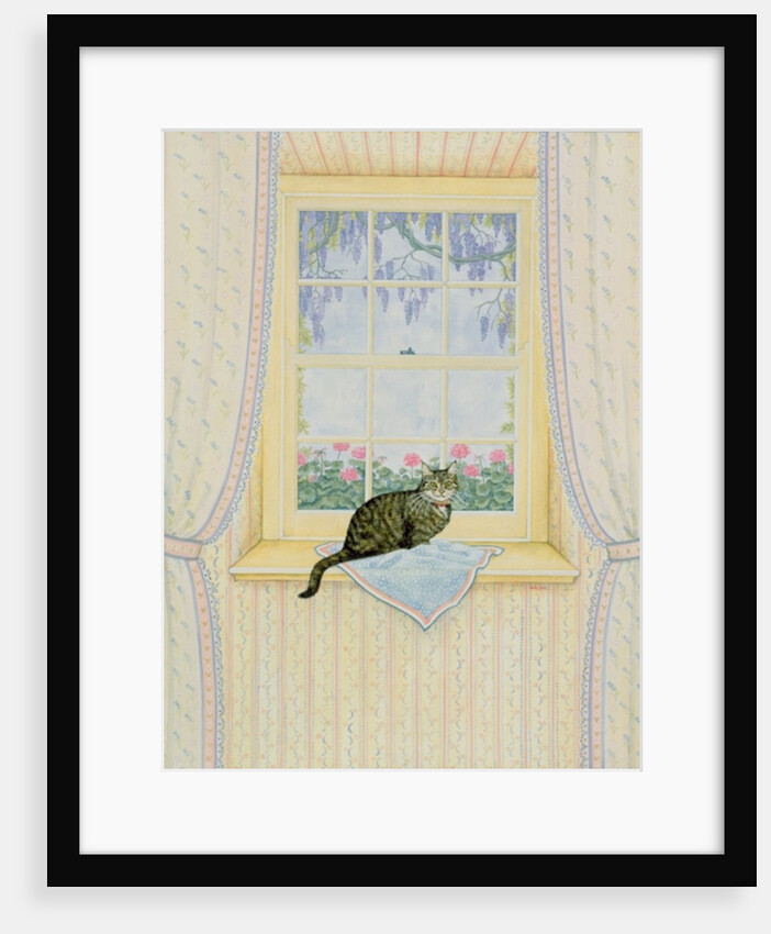 Wisteria Cat by Ditz Ditz