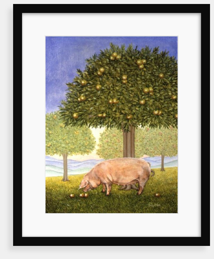 Left Hand Orchard Pig by Ditz Ditz