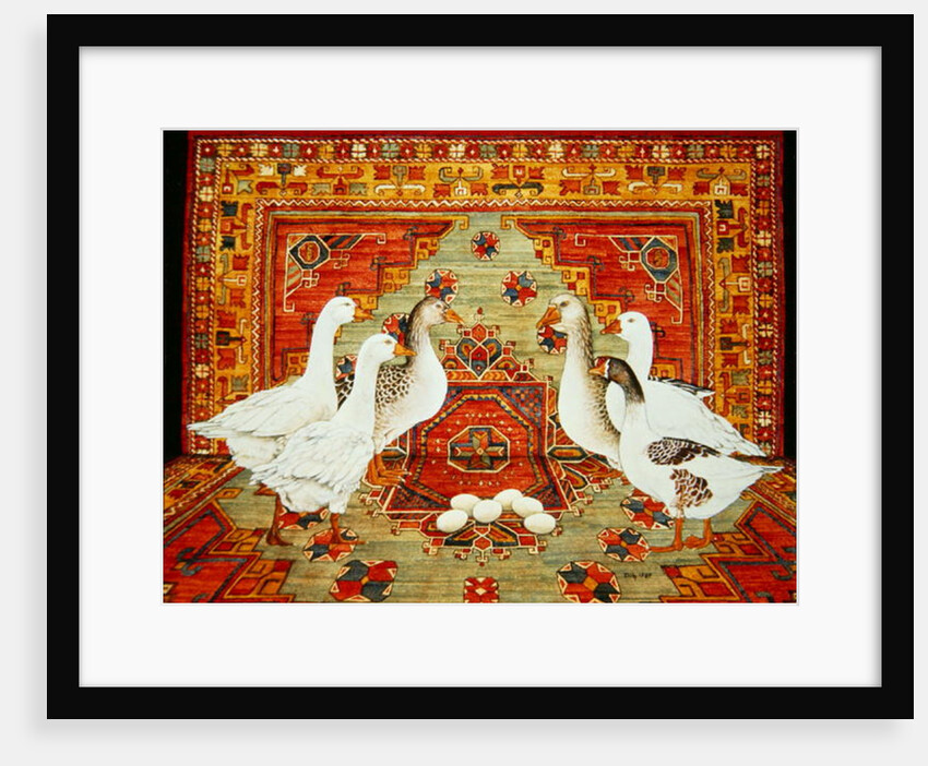 Six Geese A-Laying by Ditz Ditz