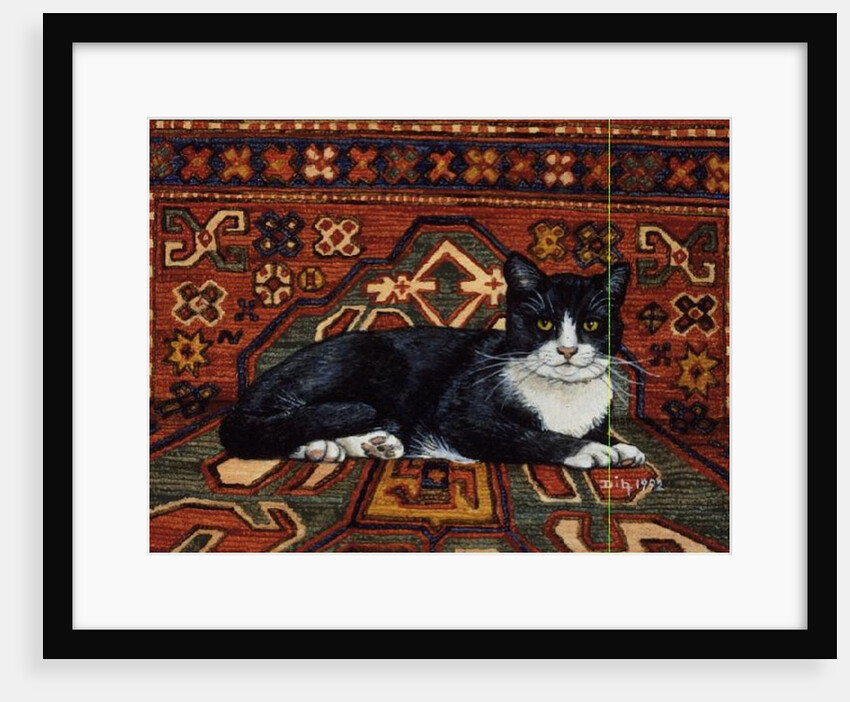Second Carpet-Cat-Patch, 1992 by Ditz Ditz
