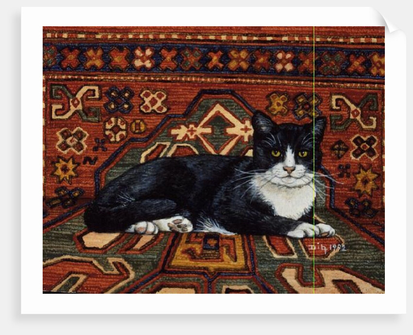 Second Carpet-Cat-Patch, 1992 by Ditz Ditz