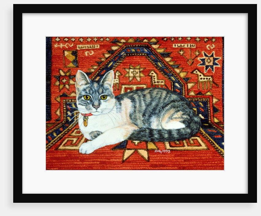 First Carpet-Cat-Patch, 1992 by Ditz Ditz