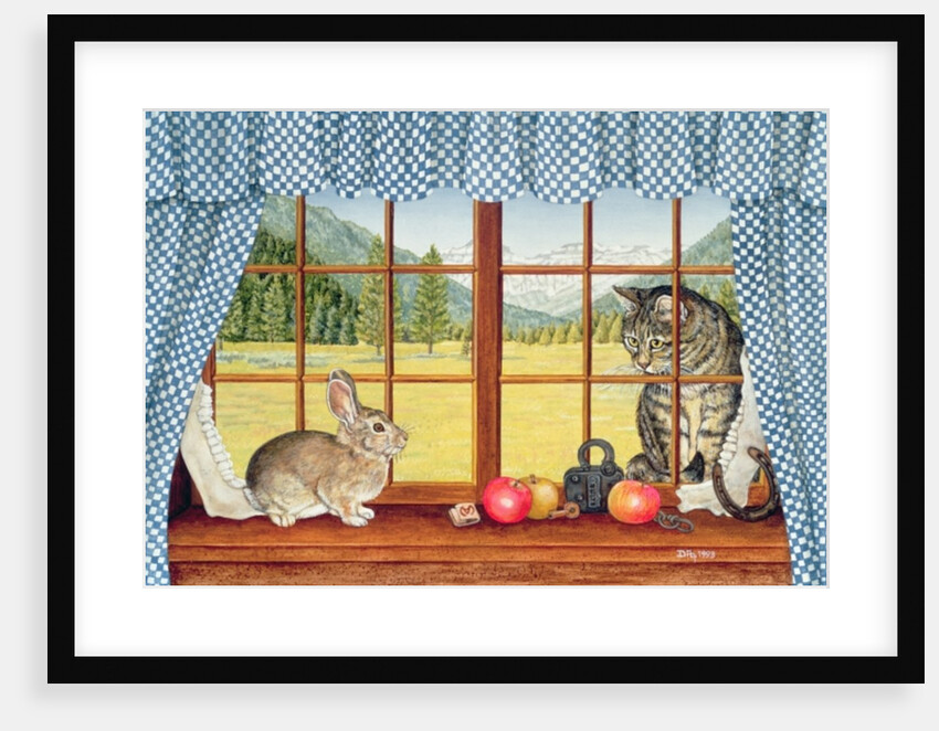 Rimrock Cottontail, 1993 by Ditz Ditz