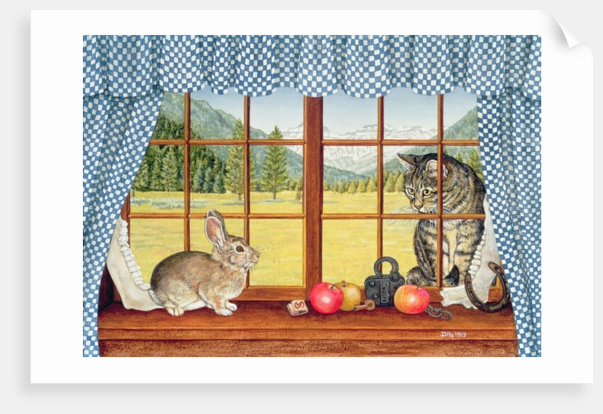 Rimrock Cottontail, 1993 by Ditz Ditz