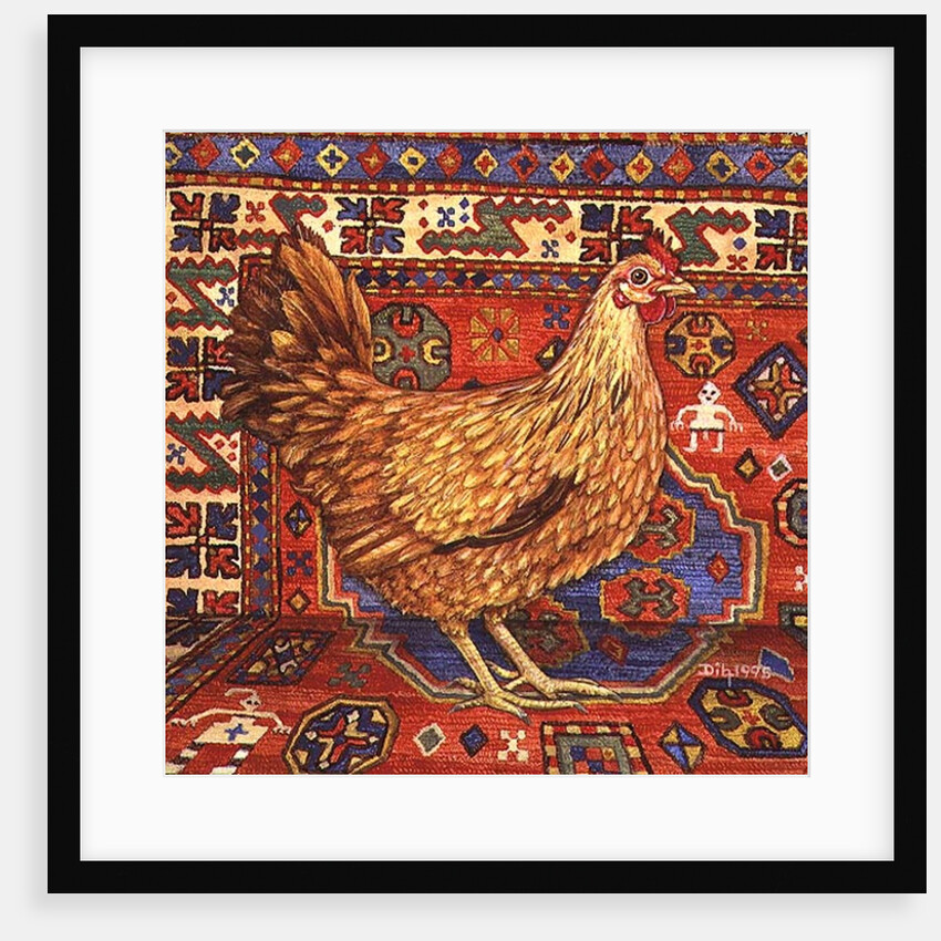 Brown Carpet Chicken, 1995 by Ditz Ditz