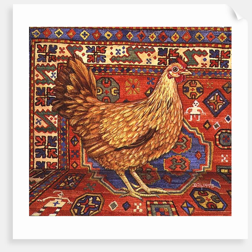 Brown Carpet Chicken, 1995 by Ditz Ditz
