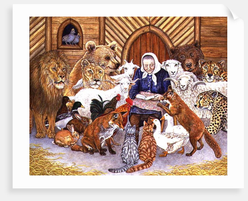Bedtime Story on the Ark, 1994 by Ditz Ditz