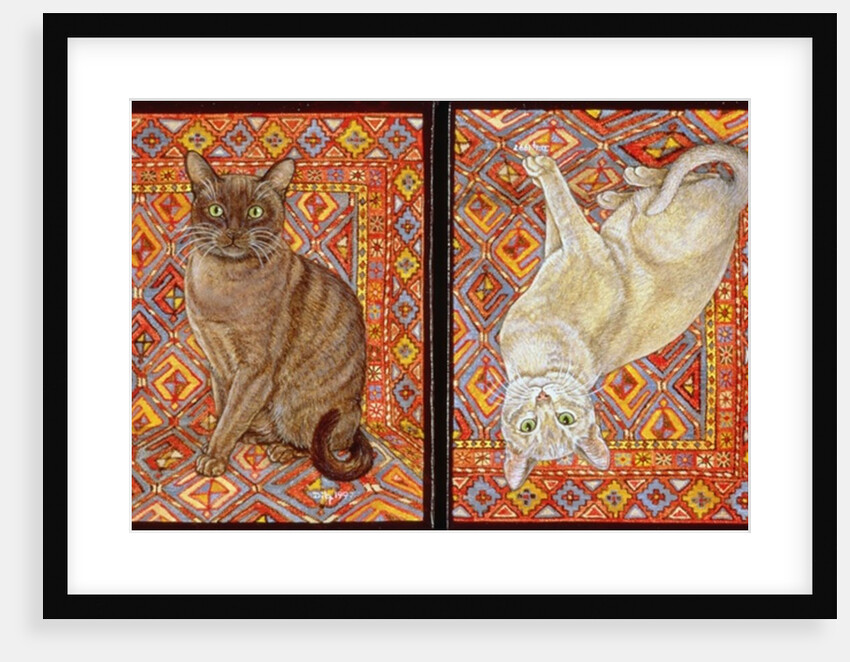 Burmese Carpet-Patch, 1997 by Ditz Ditz