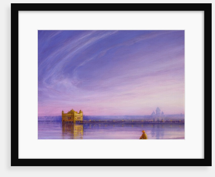 Evening at the Golden Temple, Amritsar by Derek Hare