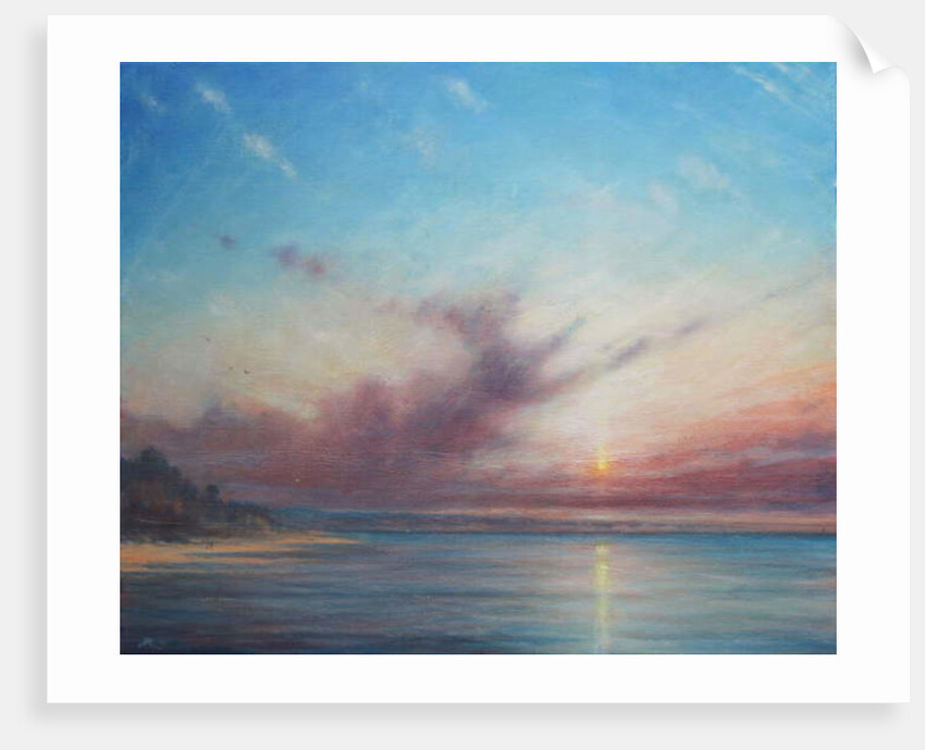 Dorset Coast at Daybreak by Derek Hare