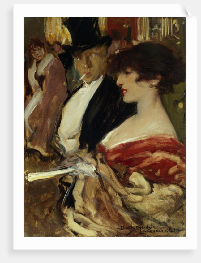 At the Opera by Dudley Hardy