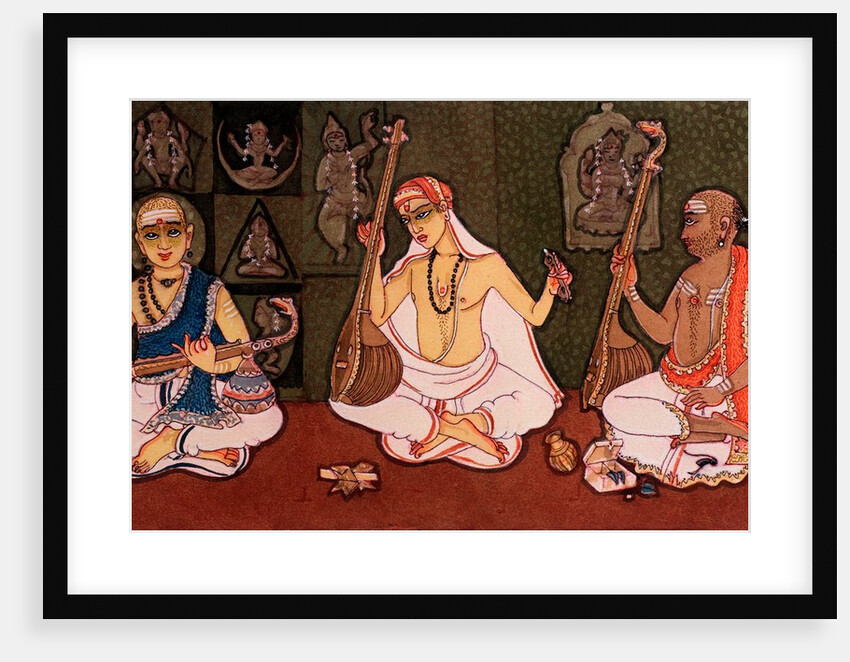 Hindu Monks by School Indian