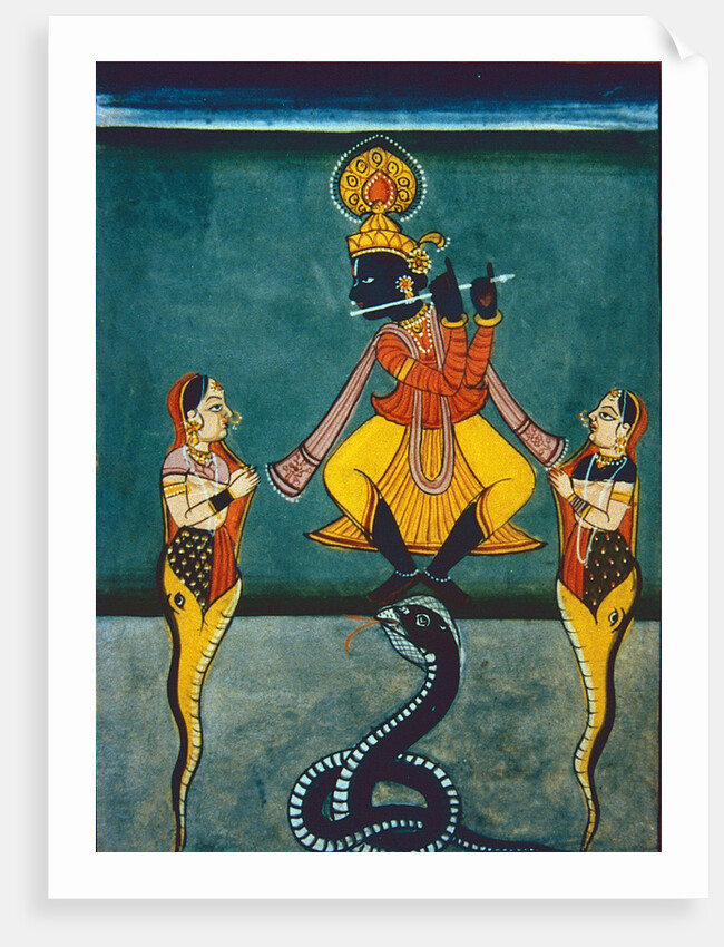 Lord Krishna by Indian School