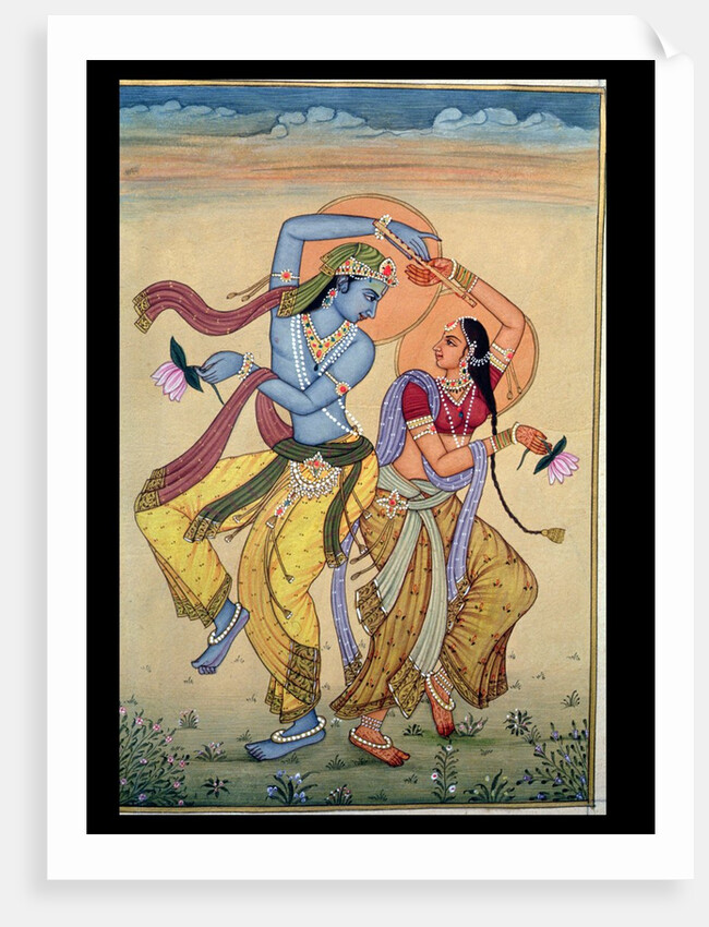 Radha and Krishna by School Indian