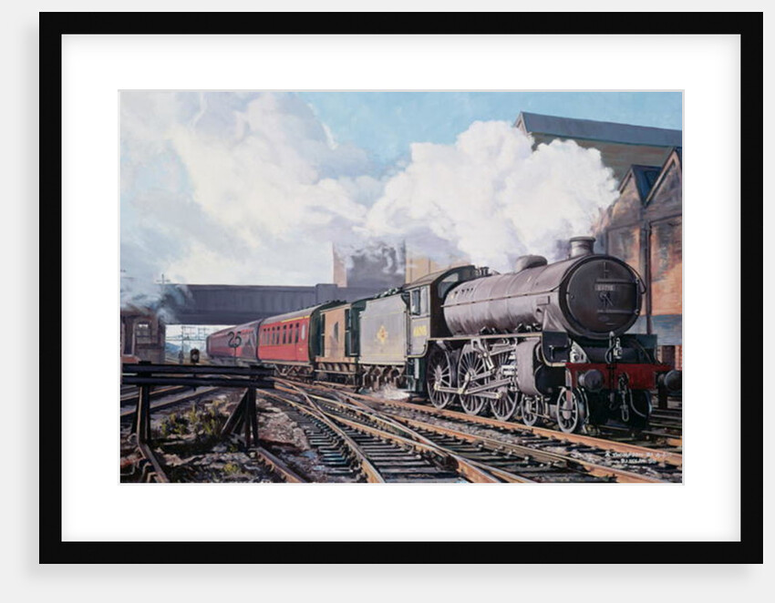 A 'Thompson' B1 Class Moving Empty Stock on a Cold February Morning, 1998 by David Nolan