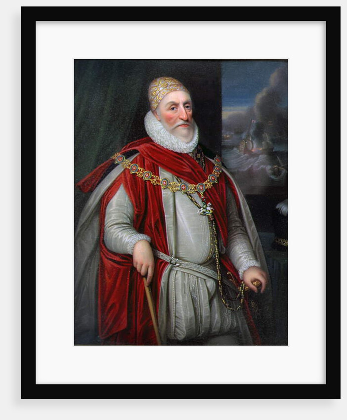 Charles Howard, 1st Earl of Nottingham by Daniel Mytens