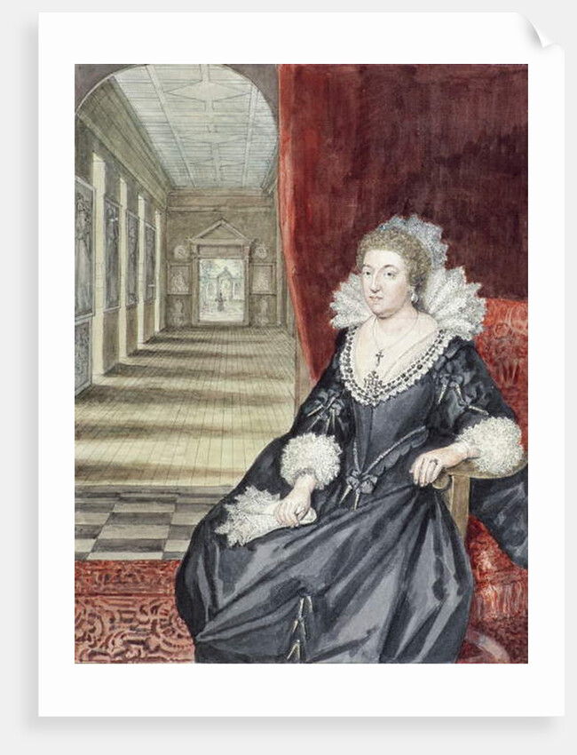 Aletheia, Countess of Arundel, by George Vertue c.1730 by George Vertue