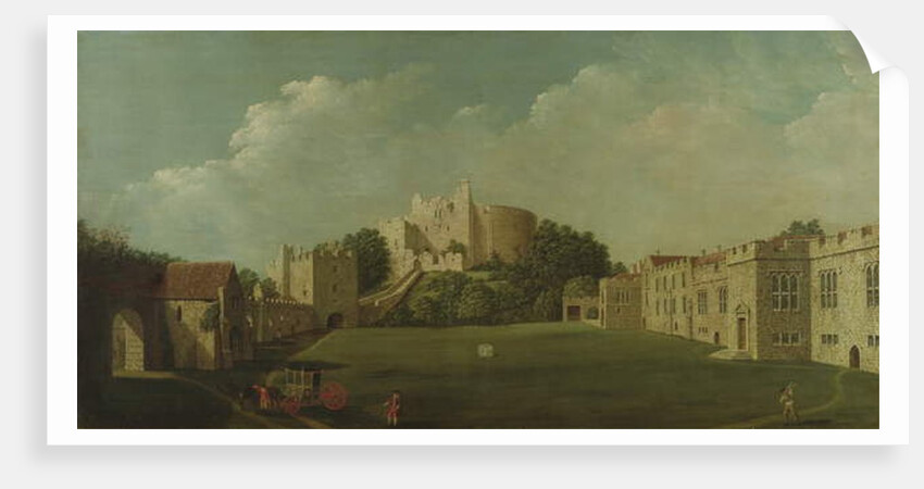 Arundel Castle, Keep and Quadrangle, c.1770 by James Canter