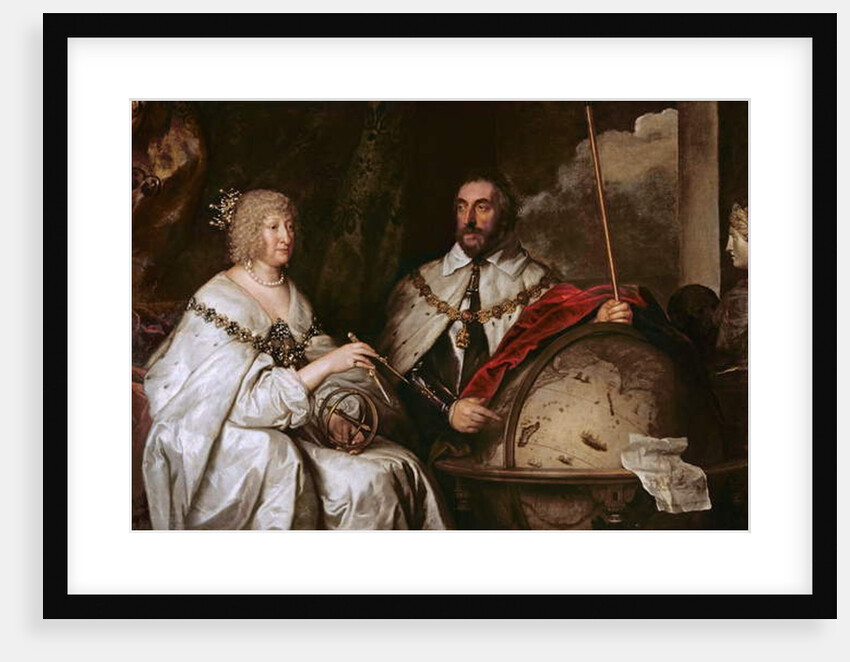 The Madagascar Portrait of Thomas Howard and his wife Aletheia Talbot, 1635 by Anthony van Dyck