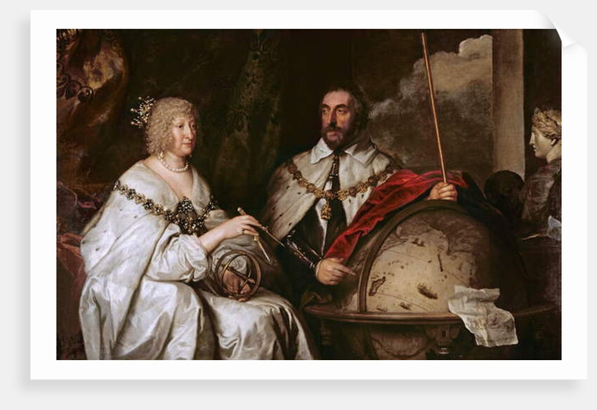 The Madagascar Portrait of Thomas Howard and his wife Aletheia Talbot, 1635 by Anthony van Dyck