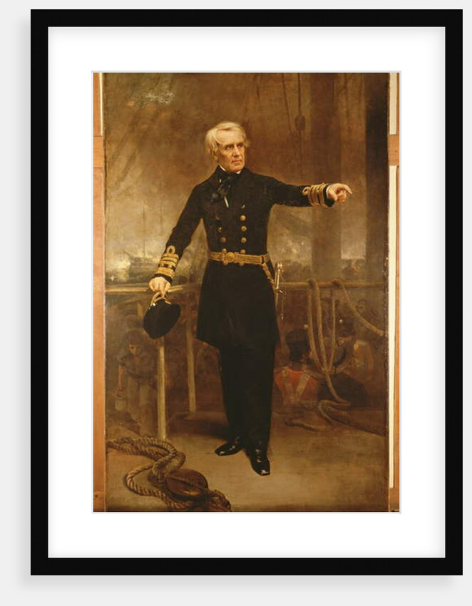 Admiral Lord Lyons, GCB, 1855 by Lowes Cato Dickinson