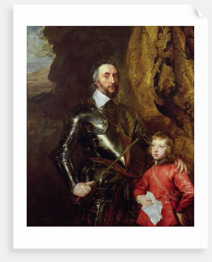 Thomas Howard, 2nd Earl of Arundel, with his Grandson Thomas, later 5th Duke of Norfolk, 1635-36 by Anthony van Dyck