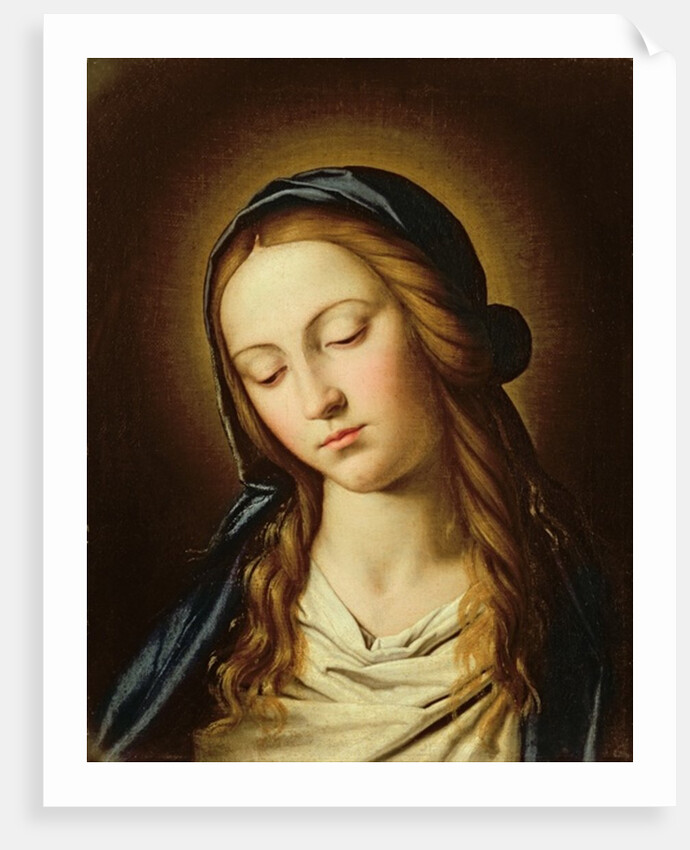 Head of the Madonna by Il Sassoferrato