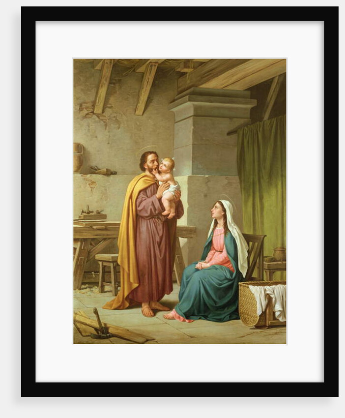 The Holy Family in St Joseph's Workshop by Pietro Pezzati