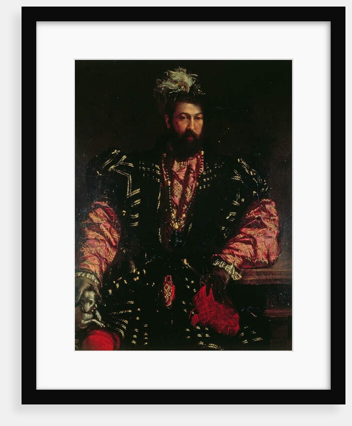 Portrait of an unknown man by Nicolo dell Abate