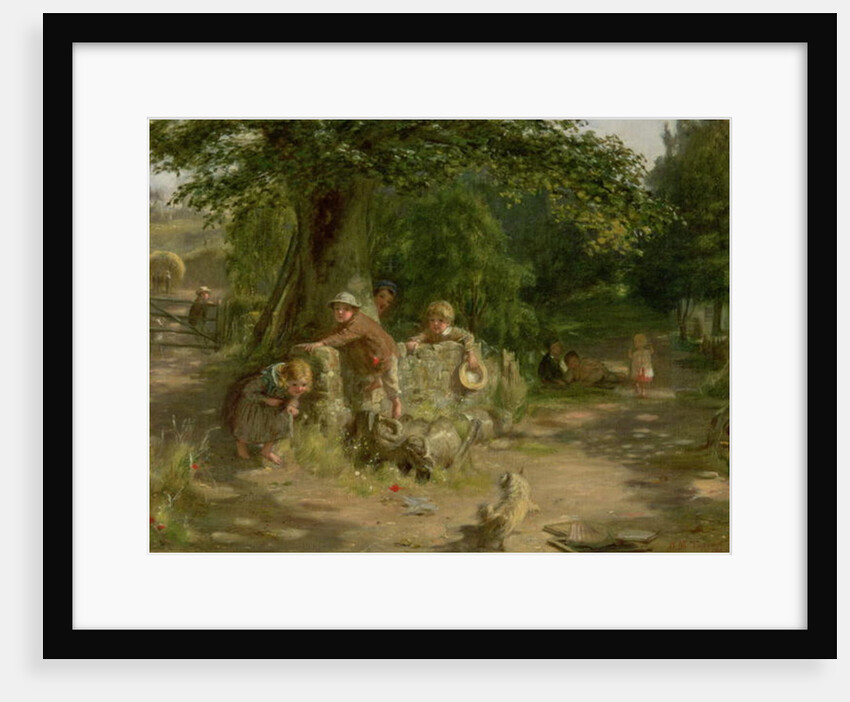 Playmates, 1867 by William McTaggart
