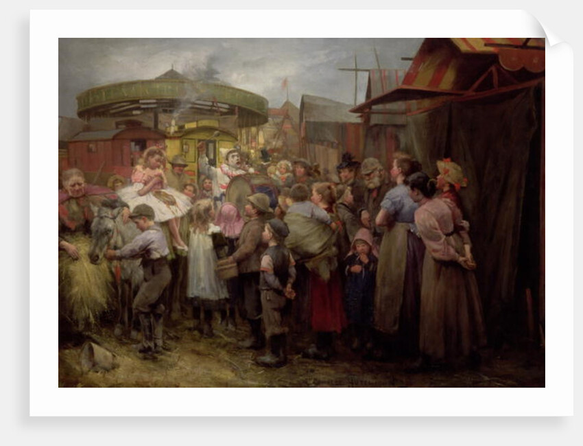 The Village Carnival Hi! Hi! Hi! 1890s by Robert Gemmell Hutchison