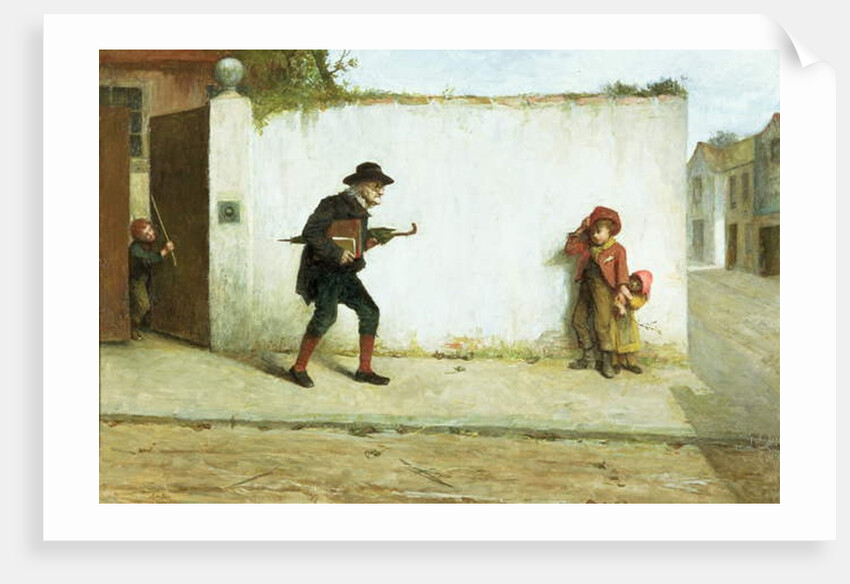 The Old Dominie by John Burr