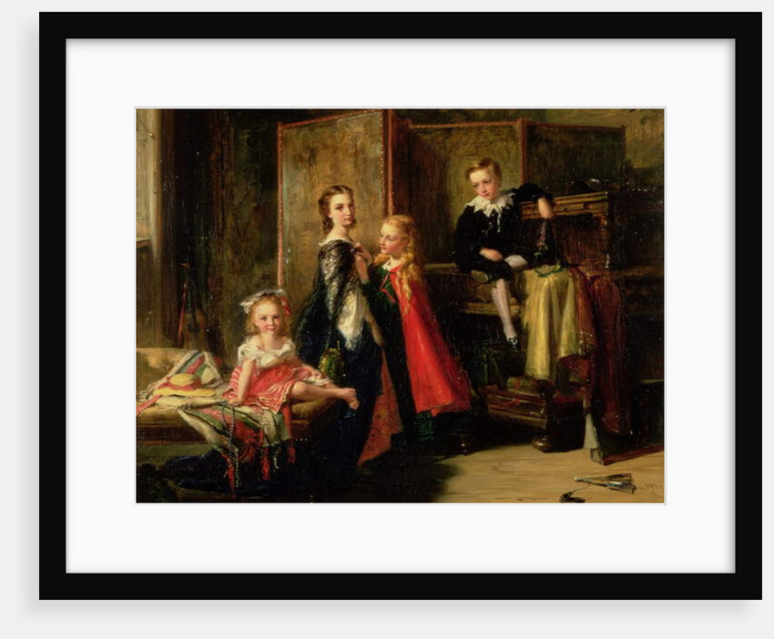 Dressing for the Charade: The Children of Patrick Allan Fraser, 1886 by Robert Herdman