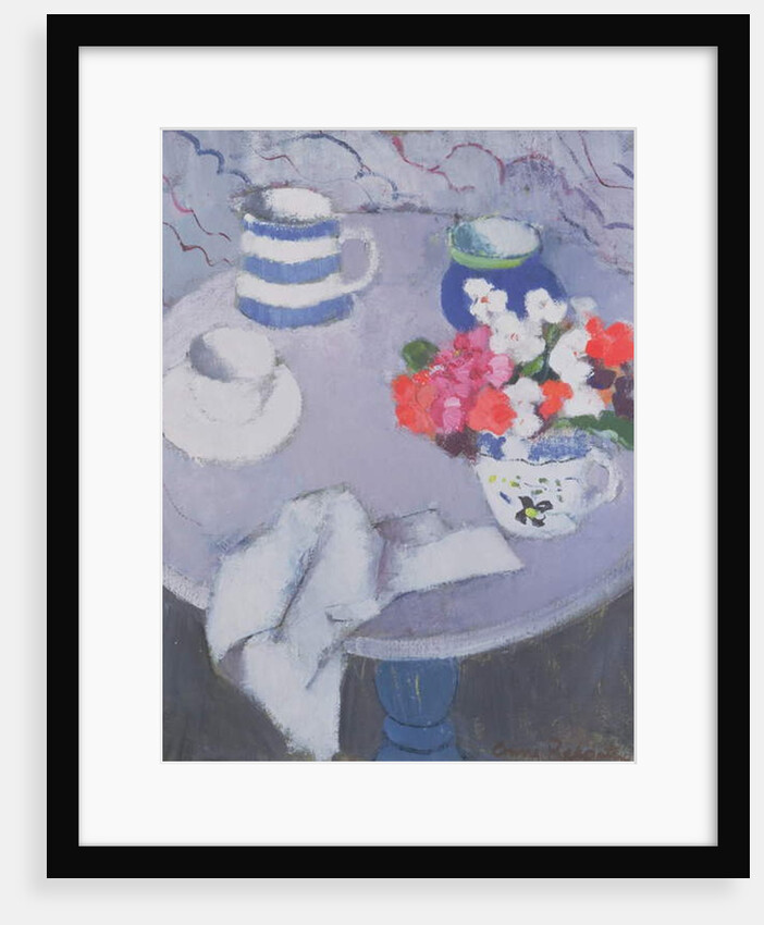 Still Life with Table by Anne Redpath