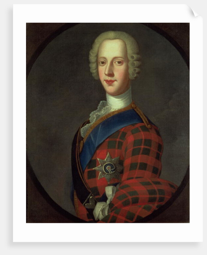 Prince Charles Edward Stuart by Robert Strange