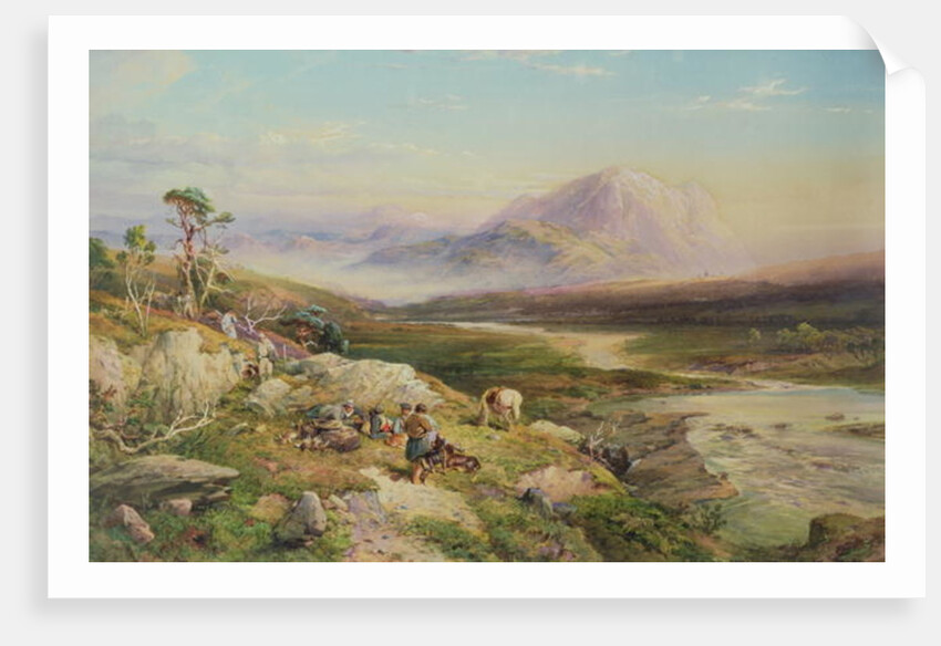 End of the Shoot, Loch Maree by Thomas Miles II Richardson