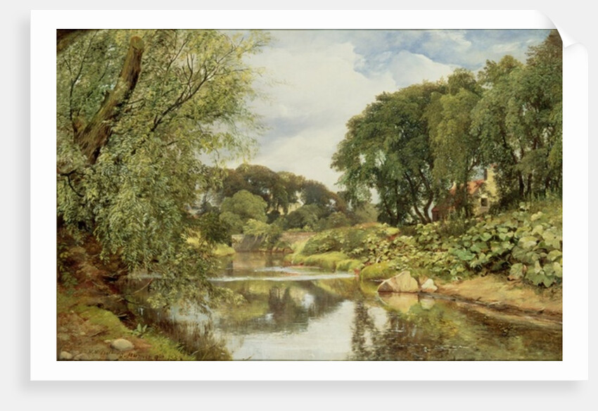 The Water of Leith, 1853 by Horatio McCulloch