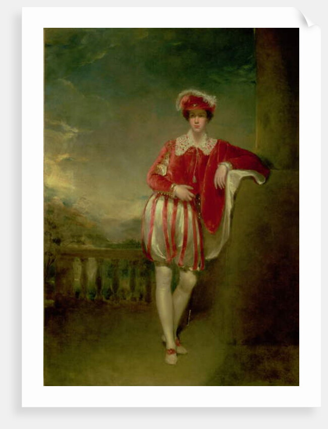 The Actor William Henry West Betty by Andrew Geddes