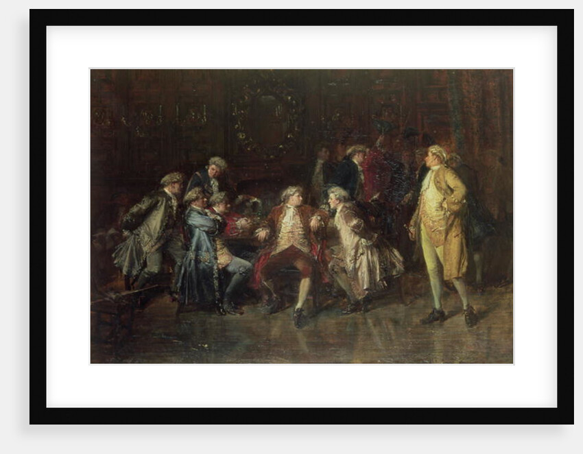 London Jacobites receiving news of the Prestonpans by George Ogilvy Reid