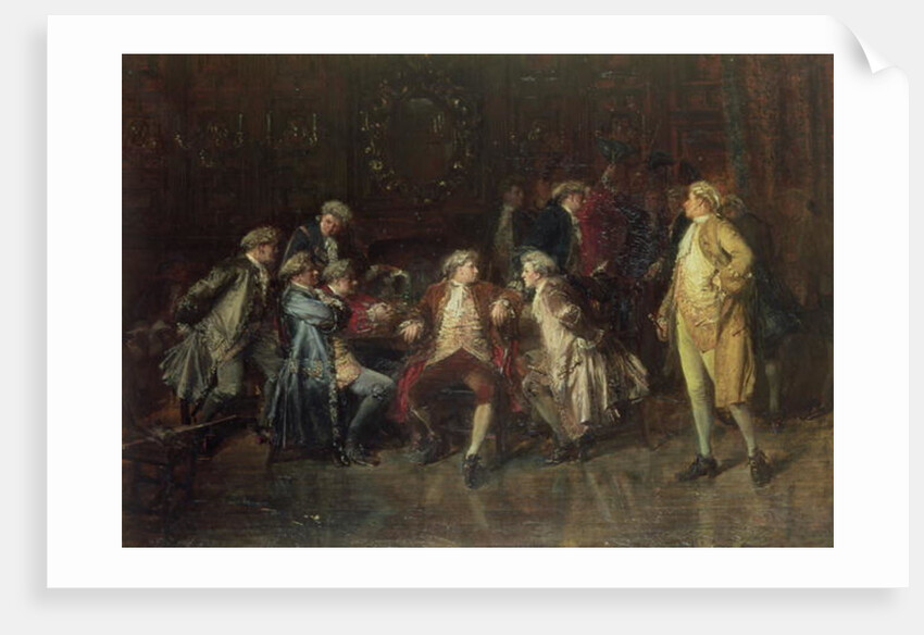 London Jacobites receiving news of the Prestonpans by George Ogilvy Reid