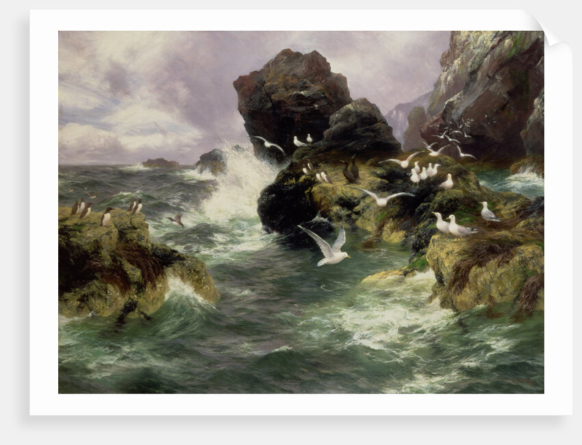 Owean's Surge, 1900 by Syrian School