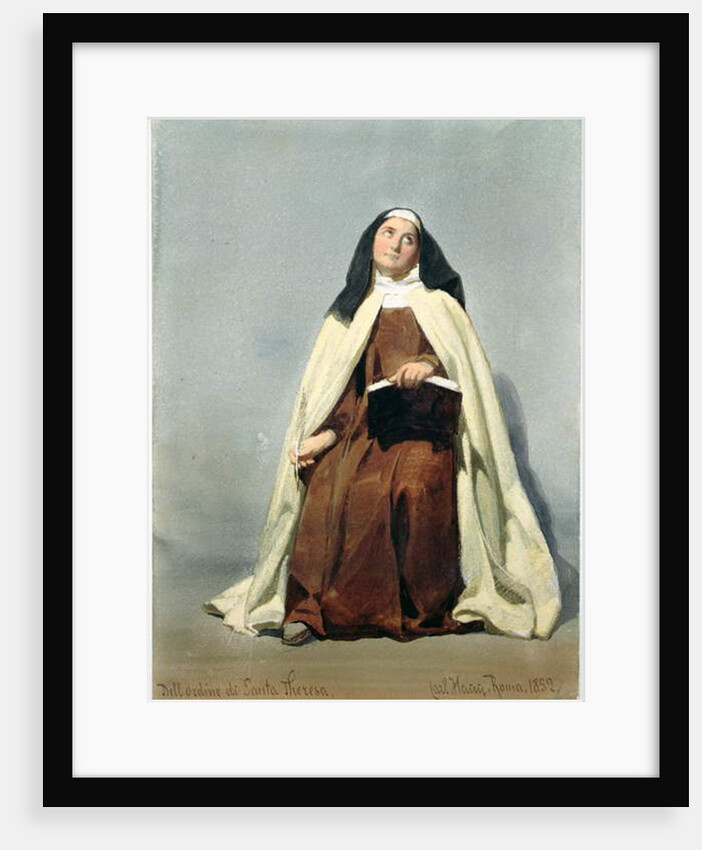 A Nun of the Order of St Theresa, 1852 by Carl Haag