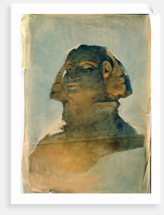 Sphinx at Giza by Carl Haag
