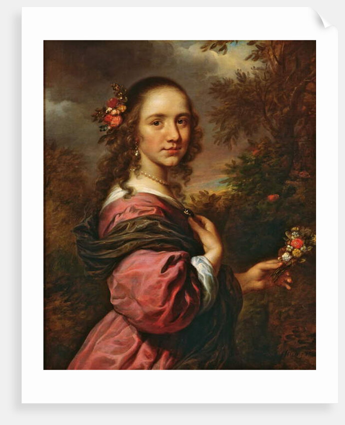 Portrait of a lady, 1658 by Govaert Flinck