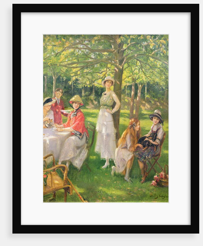 The Tea Party by Jules Cayron