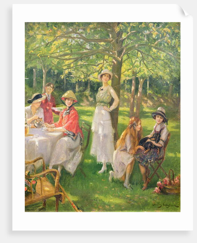 The Tea Party by Jules Cayron