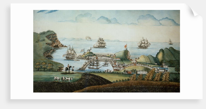 View of Ilfracombe, Devon, 1842 by J Walters